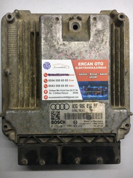 AUD A3 2.0 MOTOR BEYN 0281011905  03G906016FF