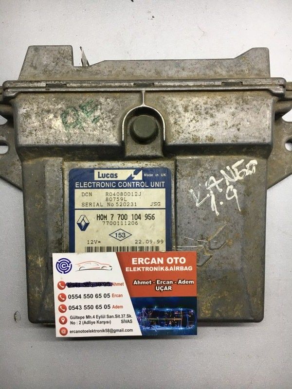 RENAULT KANGO 1.9 BEYN 7700111206