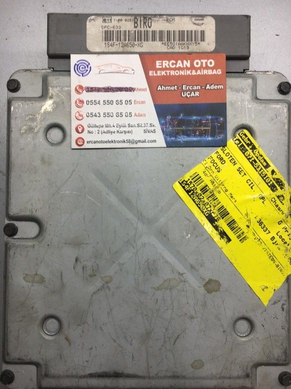 Ford Focus MK1 1.8 TDCI Motor Beyni Visteon 1S4F-12A650-XG DPC-633 BIRD