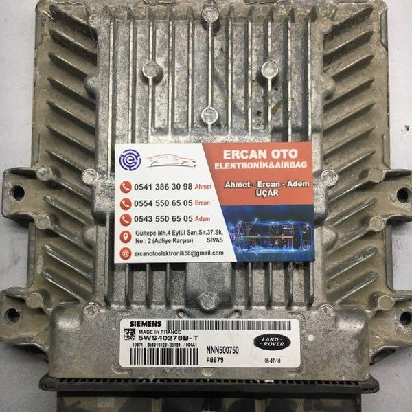 Land Rover 2.7D V6, 5WS40278B-T, NNN500750, SID204