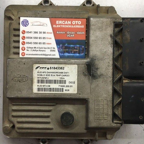 FGP 51784560 MJD 6F3.D4 FAT DOBLO 1.3 MULTJET MOTOR BEYN