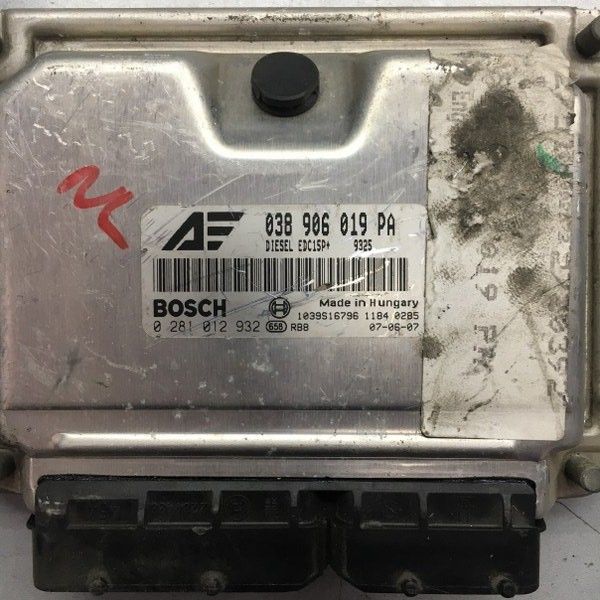 VW SHARAN 1.9 TDI MOTOR ECU 038 906 019 PA