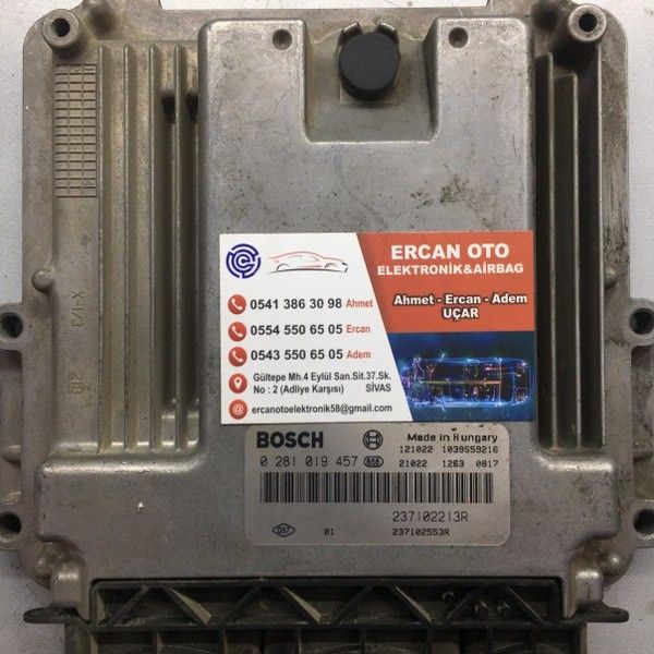Dacia Sendero 1.5 dCi, 0281019457, 0281019 457, 237102553R
