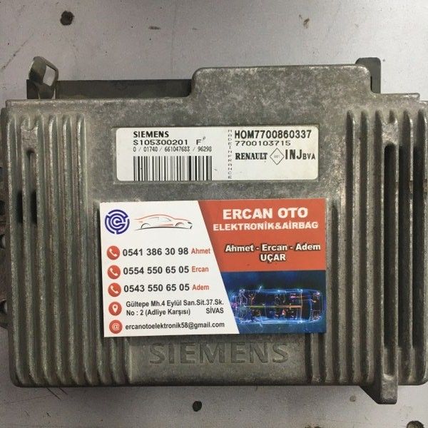 Siemens Fenix ​​5 (Renault / Volvo) - 7700103715 | HOM7700860337 | S105300201F