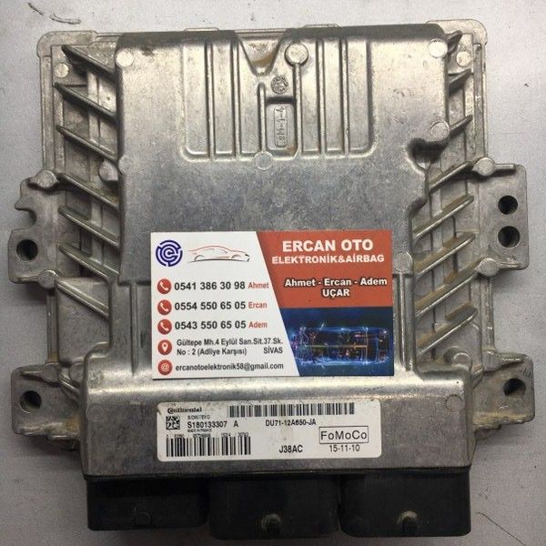 Ford Focus C-Max 1.6 ECU DU71-12A650-JA S180133307 A DU7112A650JA