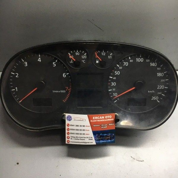 Audi A3 Kilometre Saati, Audi A3 8L0920900C * 8L0 920 900 C