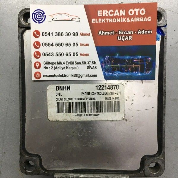 12214870 OPEL ASTRA G VECTRA B 1.6-1.4 MOTOR BEYN