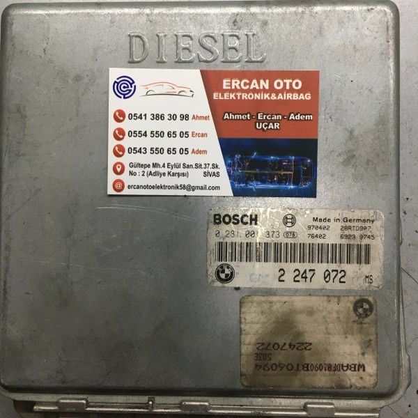BMW E39 ECU Beyni 2 247 072 0281001373