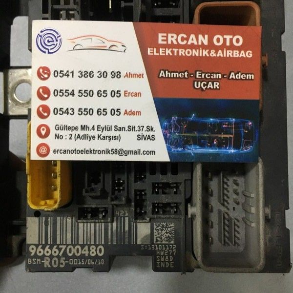  CTROEN SGORTA KUTUSU 9666700480 