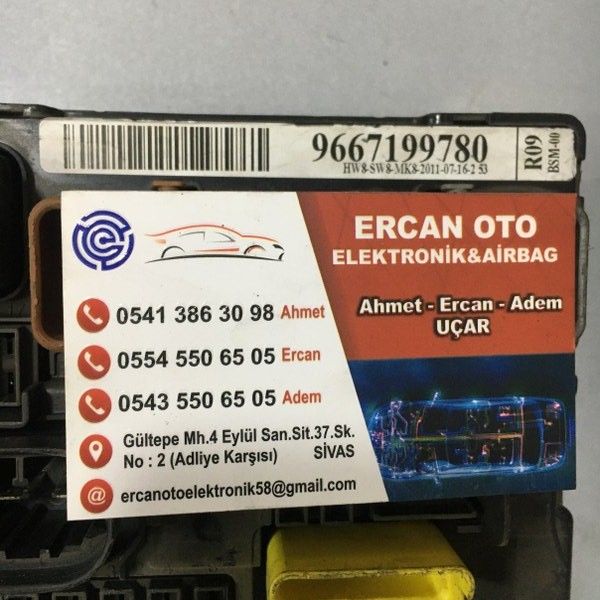 Citroen C3 9667199780 -R09 BSM-0080 -R09 BSM-00