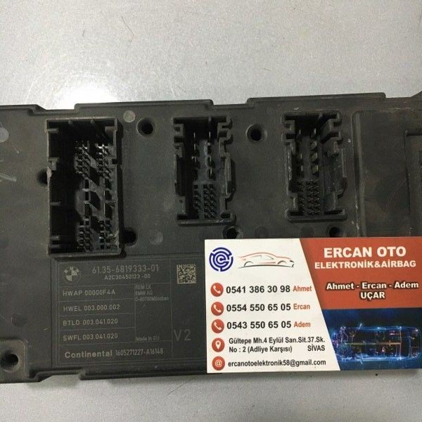 BMW F30 ARKA ELEKTRONK MODL 61.35-6819333- 