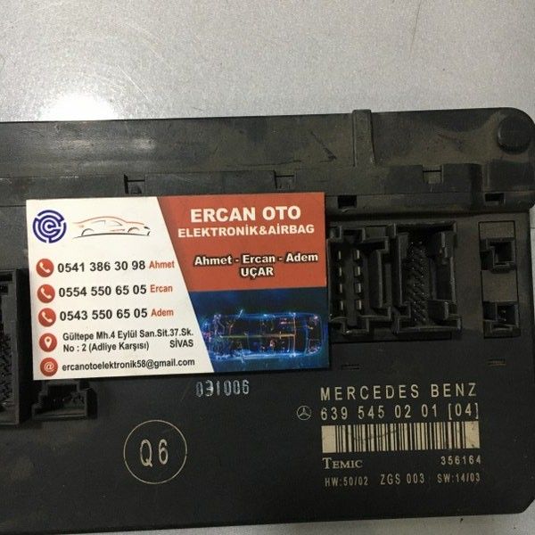 MERCEDES W639 VITO VIANO A6395450201, 6395450201, A 639 545 02 01 (04) TEMIC 356164