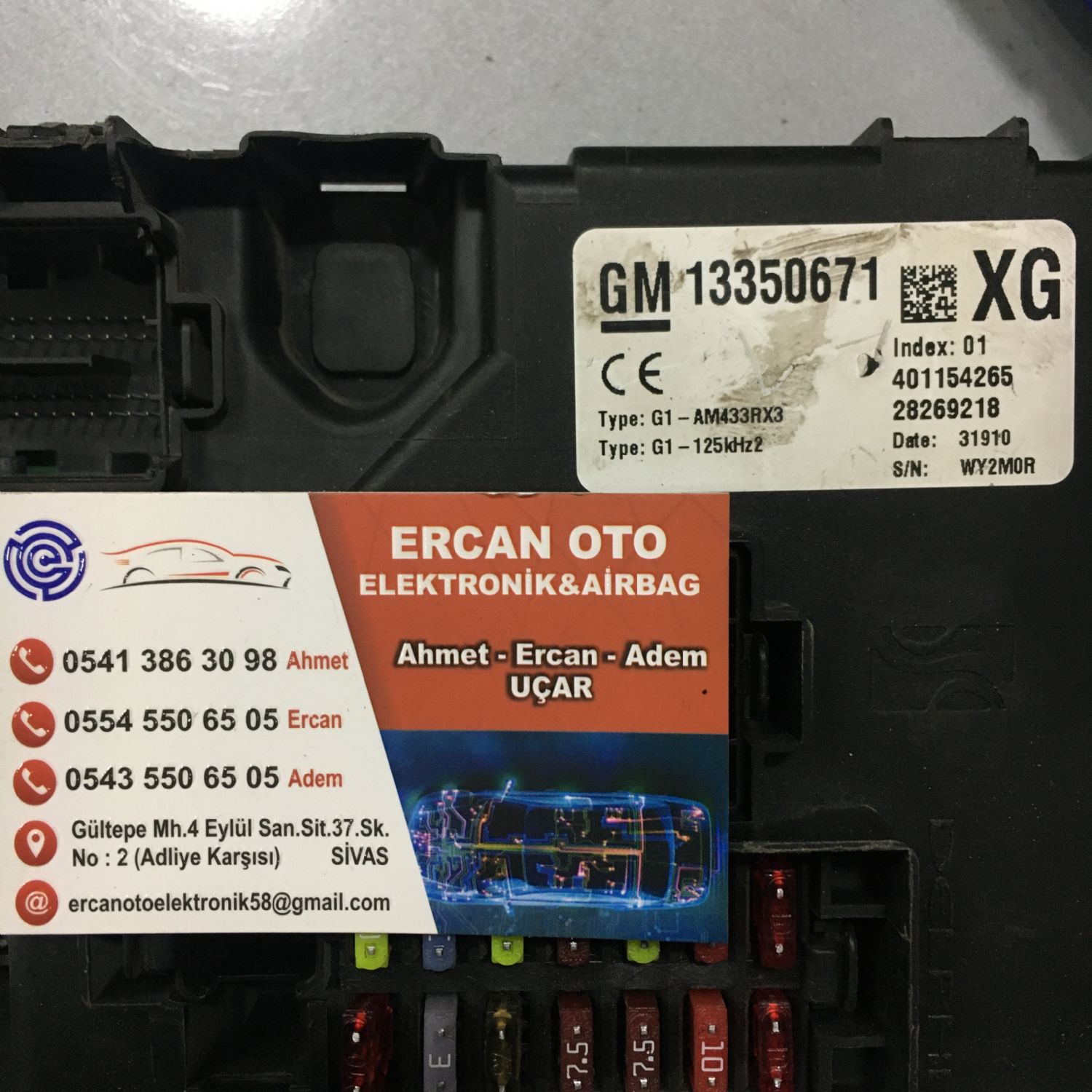 Vauxhall Corsa D 13350671 13350671XG