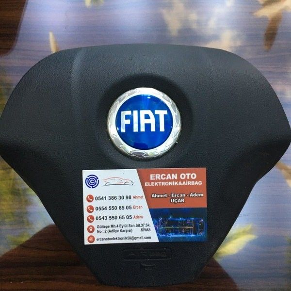 FIAT PUNTO GRANDE 2006 DRIVER STEERING WHEEL AIRBAG 07354104460 (EL6)