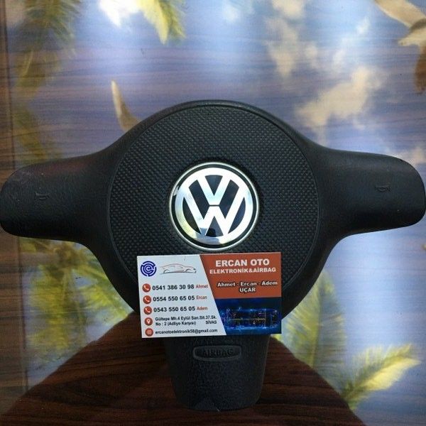 VW Polo MK5 3 kollu direksiyon  Airbag  6X0 880 201 C HCF