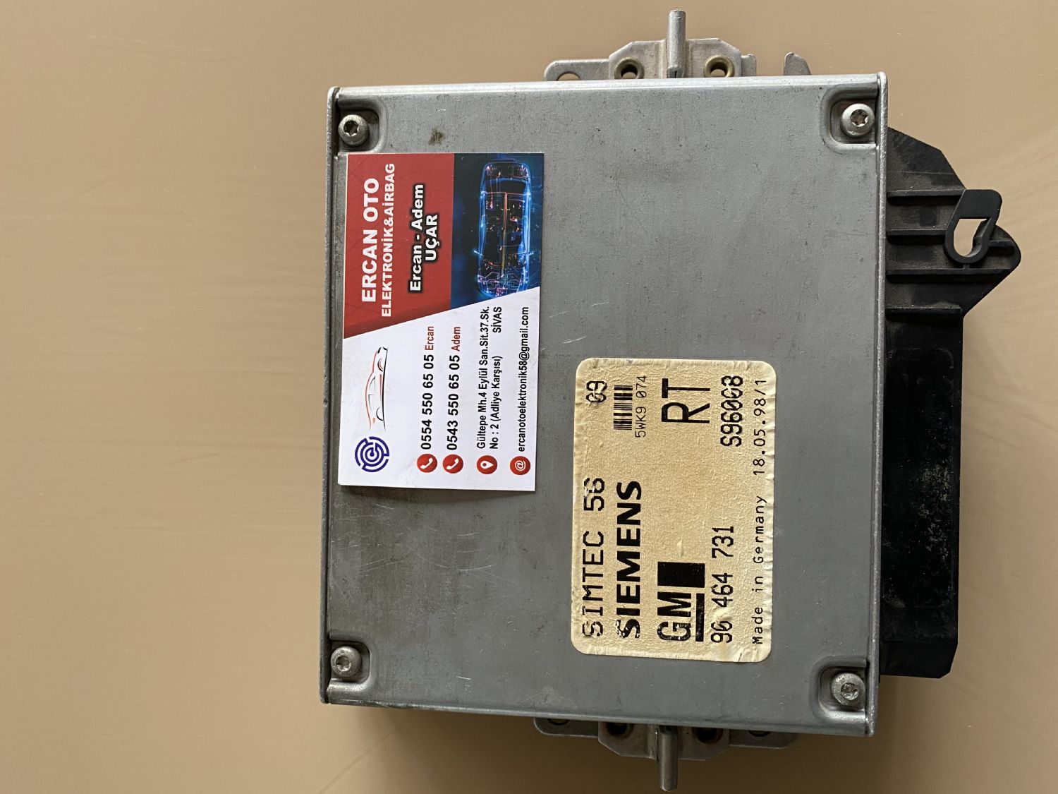 VECTRA MOTOR KONTROL BEYN -  90 464 731 RT