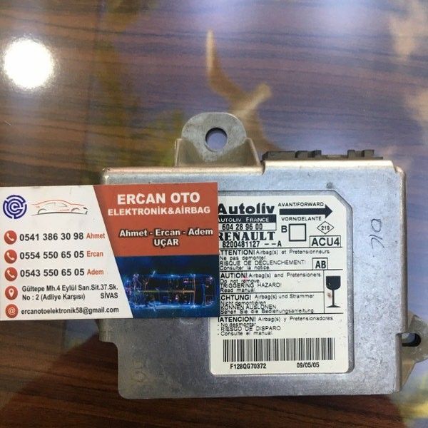 Renault Megane MK2 Airbag Beyni -  8200481127 - 604 28 96 00