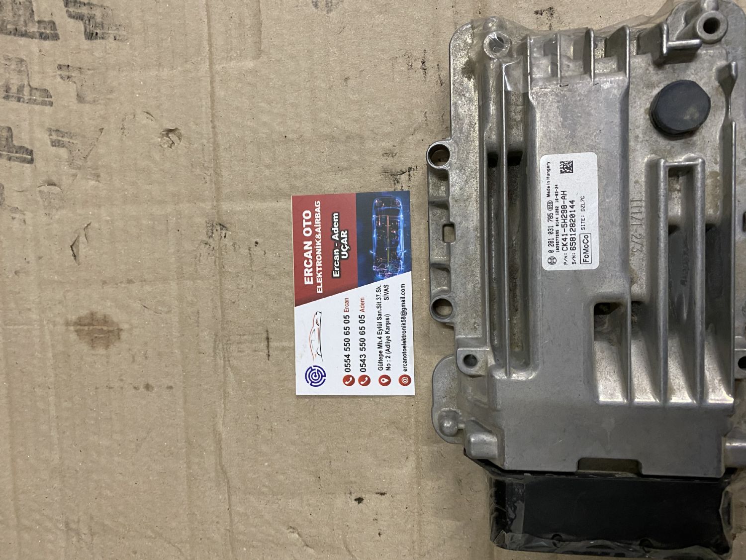 Ford Transit Adblue Beyin 0281031785/ CK41-5H298-AH/ 1039S77595/ 65812820199