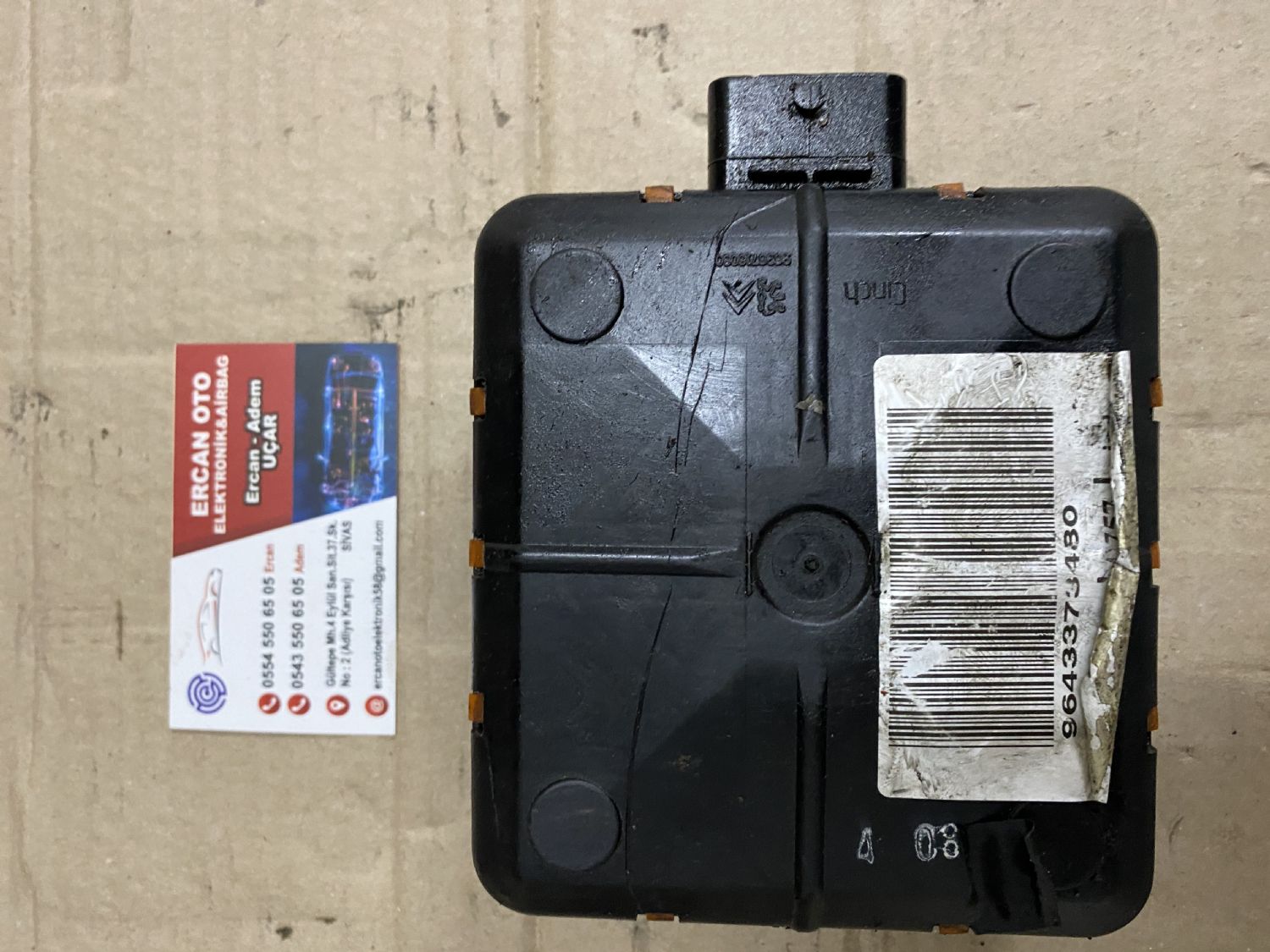 Citroen C5 I DC 3.0 V6 Hidrolik Pompa Beyni 9643373480