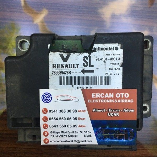 Renault Latitude Airbag Beyn - 285580042R,- 985104910R,- 285582223R,- 7711666490