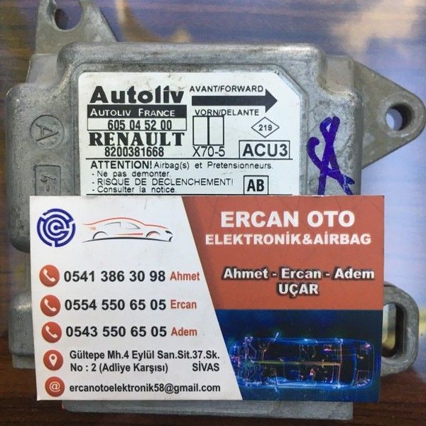 Renault Master Opel Movano Airbag Beyni 8200381668 - 605 04 52 00