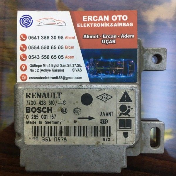 Renault Clio Air Bag 7700 428 310 G 0 285 001 157