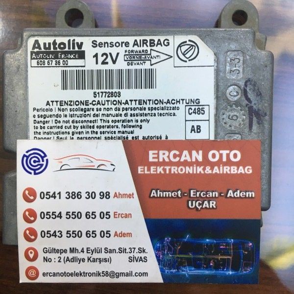  Doblo Airbag Beyni 51772803 608 67 36 00 E