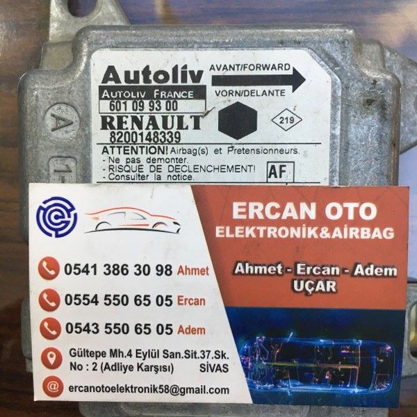 AIRBAG BEYNI KANGO - 8200148339-1 8200106027  AF