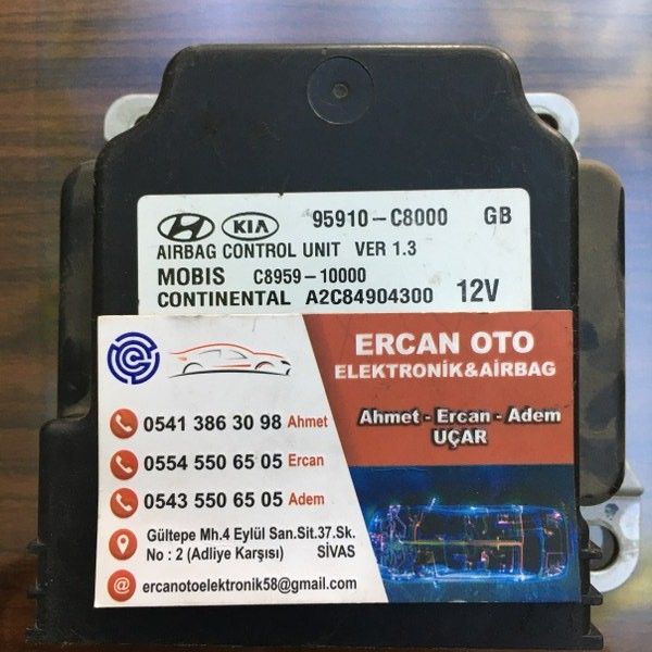 Hyundai 20 Airbag Beyni -  95910-C800